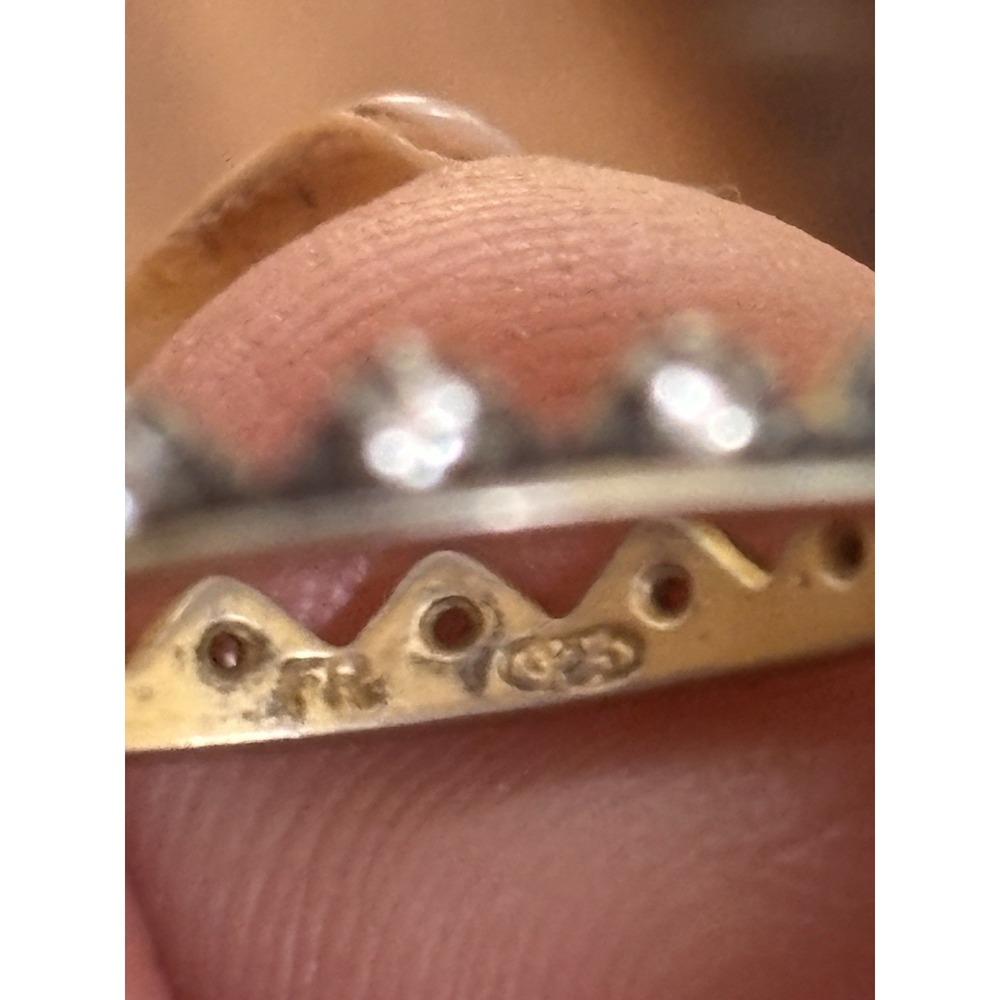Freida Rothman Five Sterling Silver Stacking Rings Sizes 6-7 - Picture 9 of 16
